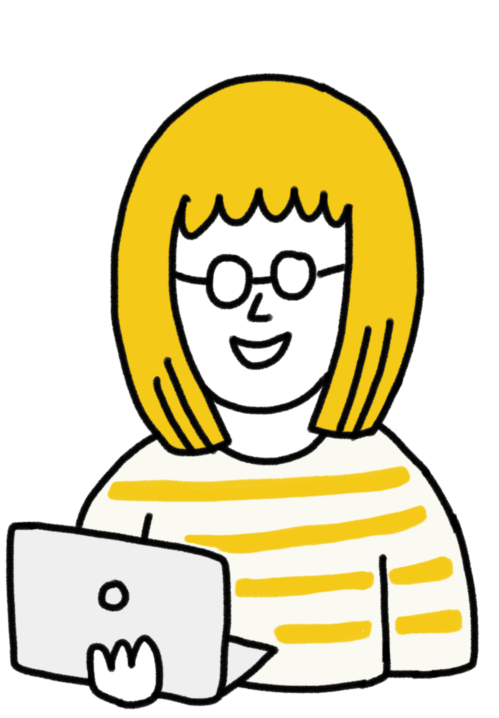自宅でリノベ相談する人のイメージ